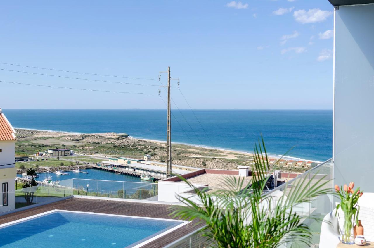Ocean Views - New Private Condominium With Pool & Sea Views Nazaré Buitenkant foto