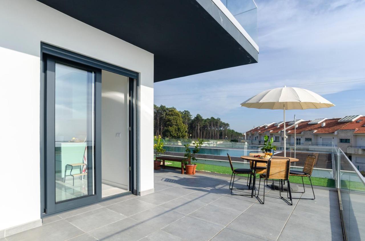 Ocean Views - New Private Condominium With Pool & Sea Views Nazaré Buitenkant foto