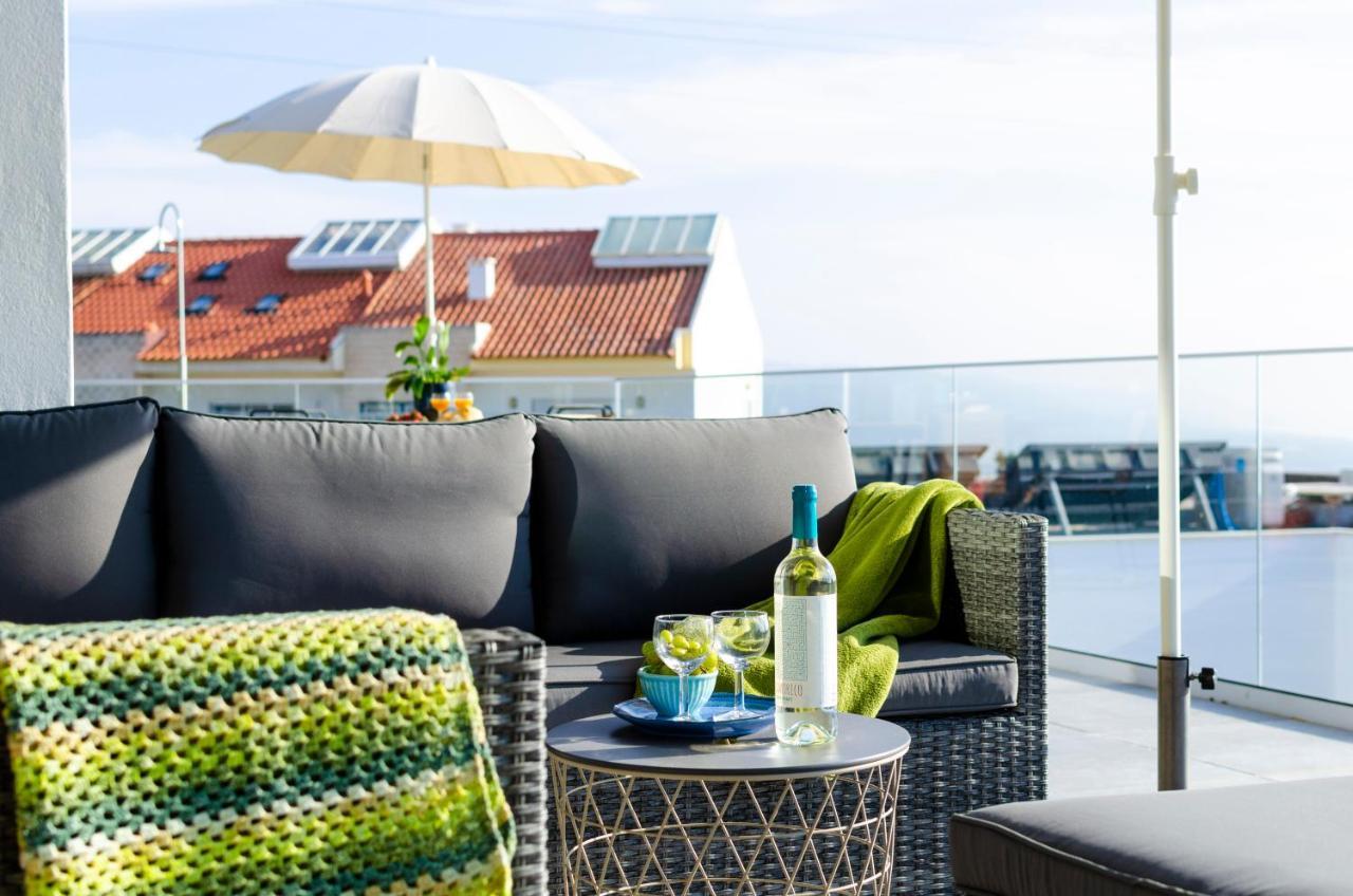 Ocean Views - New Private Condominium With Pool & Sea Views Nazaré Buitenkant foto