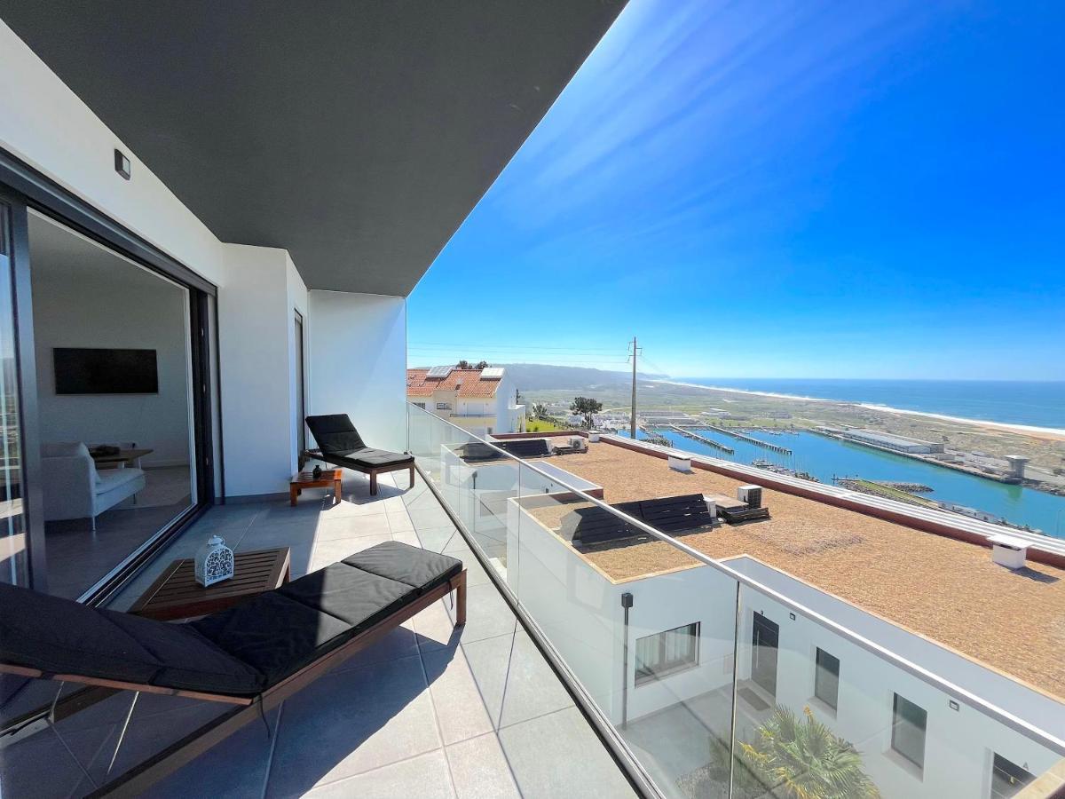 Ocean Views - New Private Condominium With Pool & Sea Views Nazaré Buitenkant foto